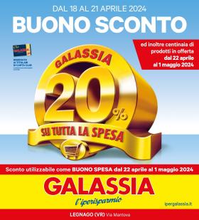 Galassia - GALASSIA BUONO SPESA 20%