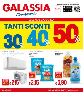 Galassia - GALASSIA SCONTI 30-40-50%