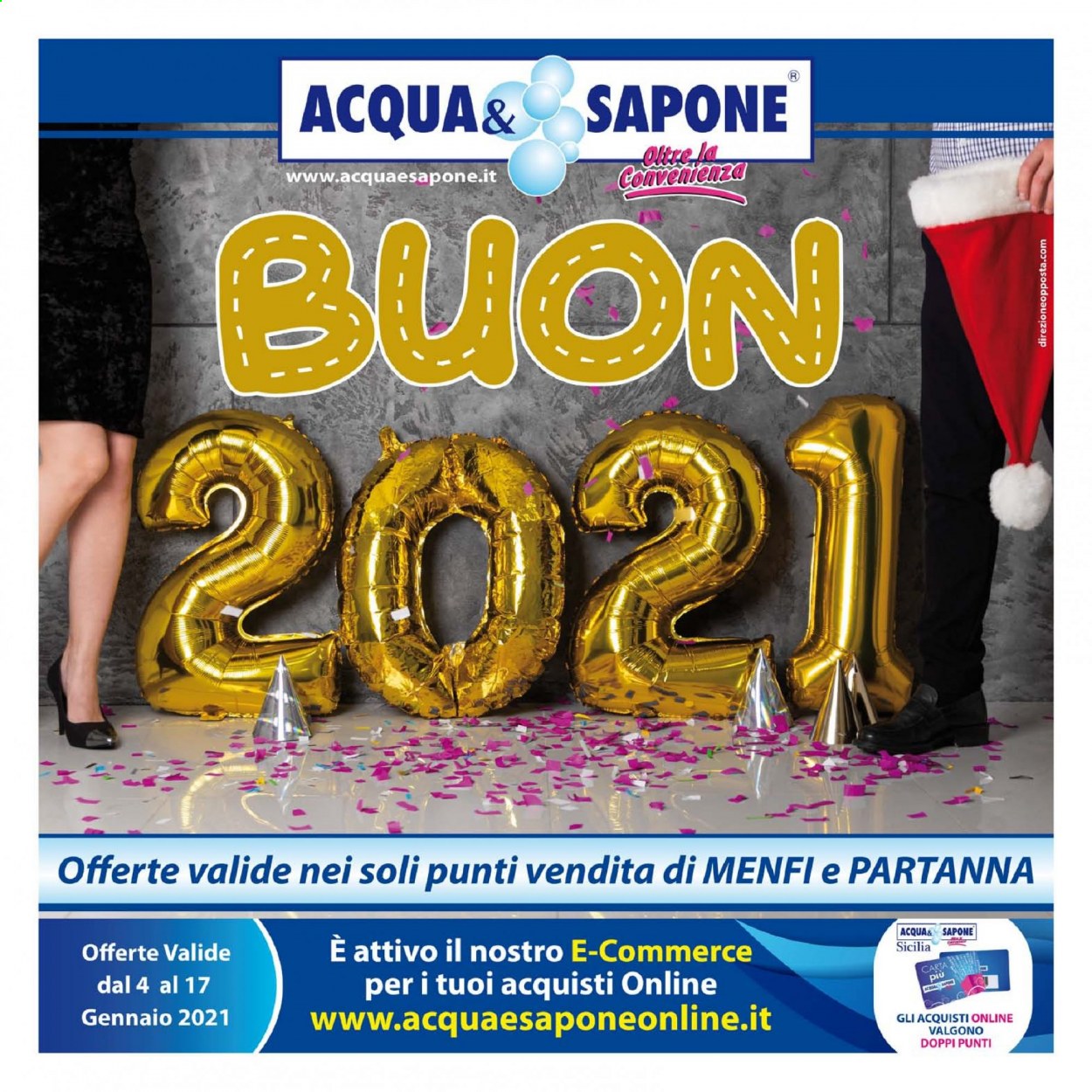Volantino Acqua & Sapone - 4.1.2021 - 17.1.2021.