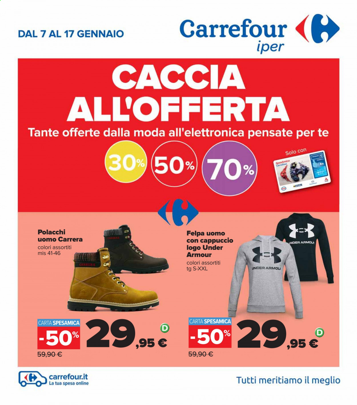 Volantino Carrefour - 7.1.2021 - 17.1.2021.