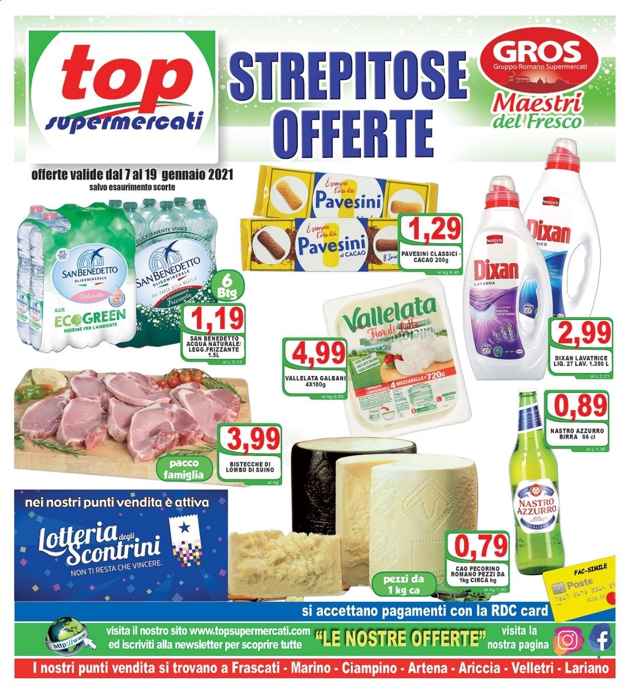 Volantino Top Supermercati - 7.1.2021 - 19.1.2021.