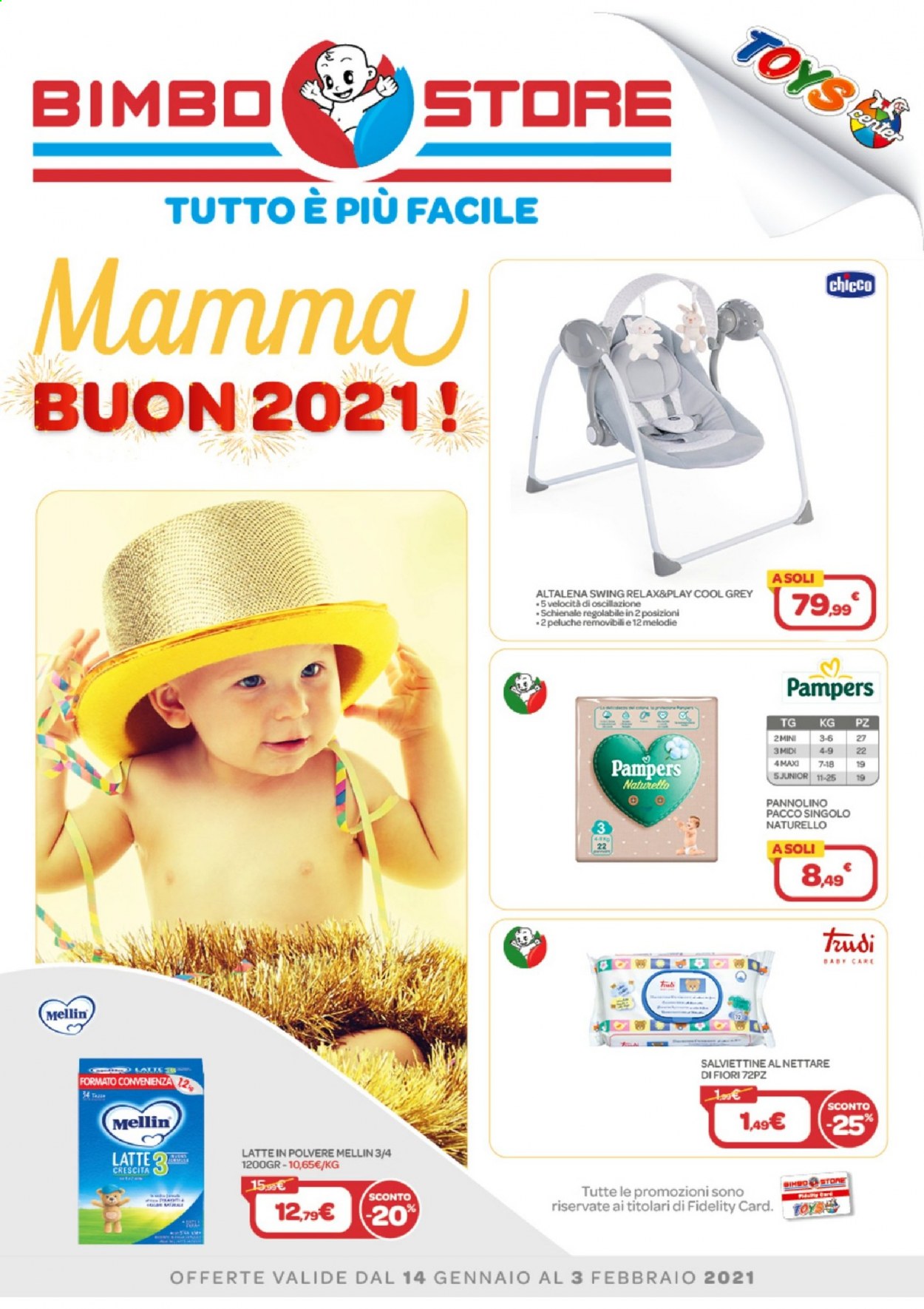 Volantino Bimbo Store - 14.1.2021 - 3.2.2021.