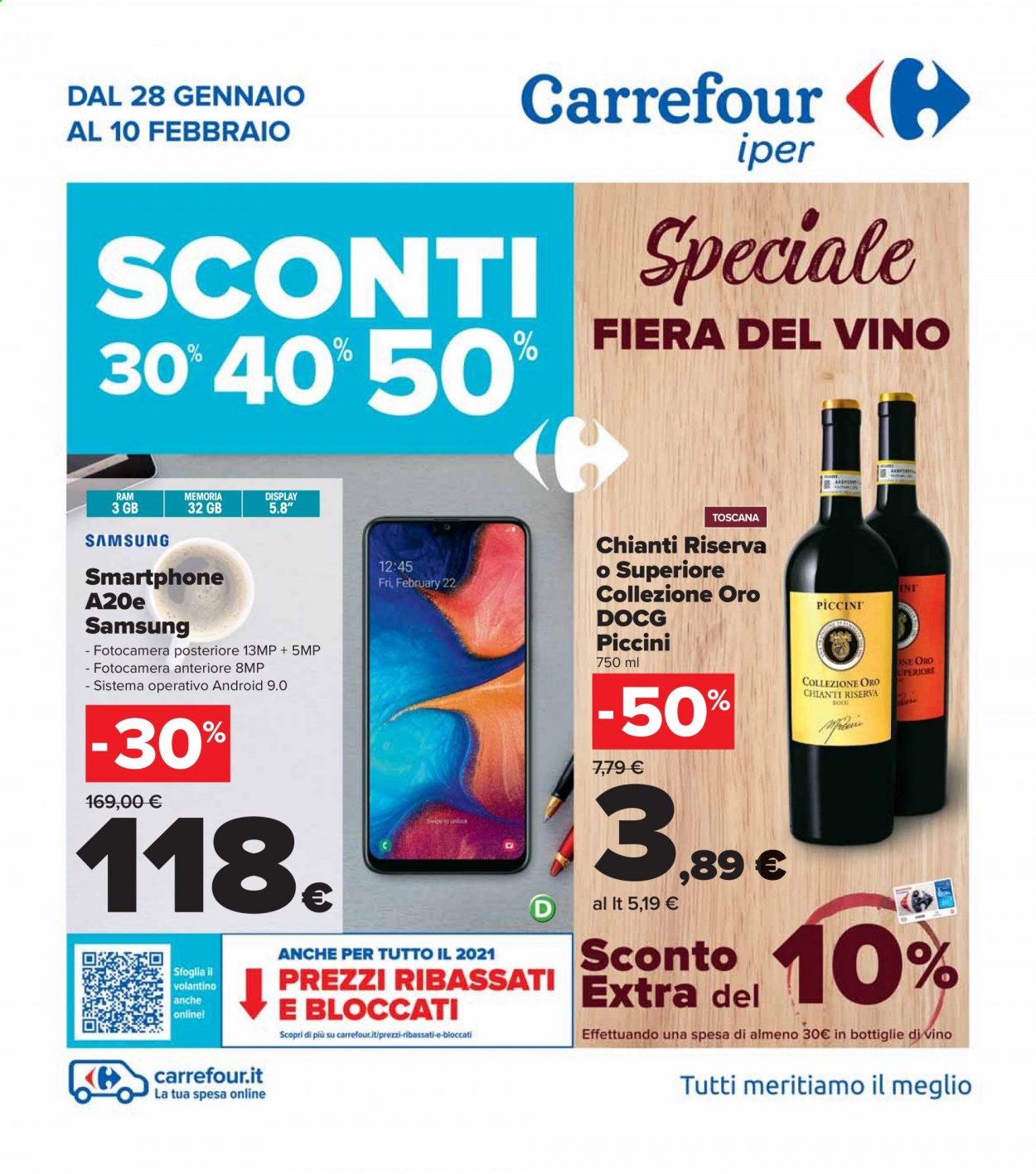 Volantino Carrefour - 28.1.2021 - 10.2.2021.