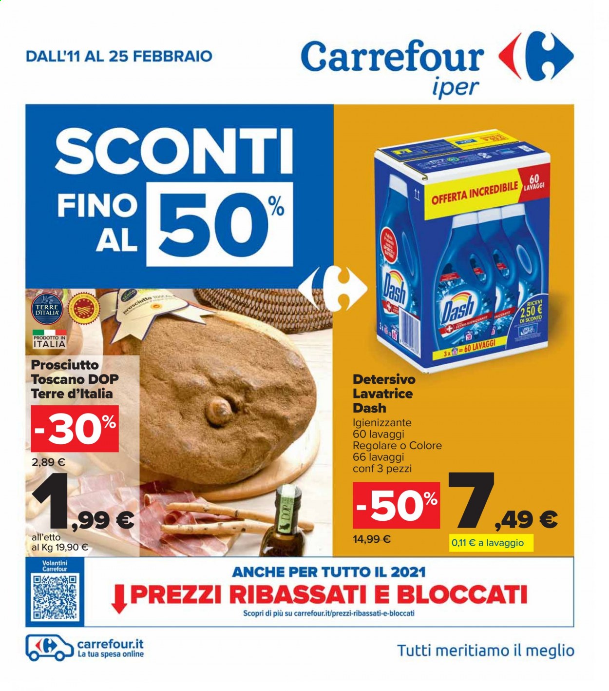 Volantino Carrefour - 11.2.2021 - 25.2.2021.