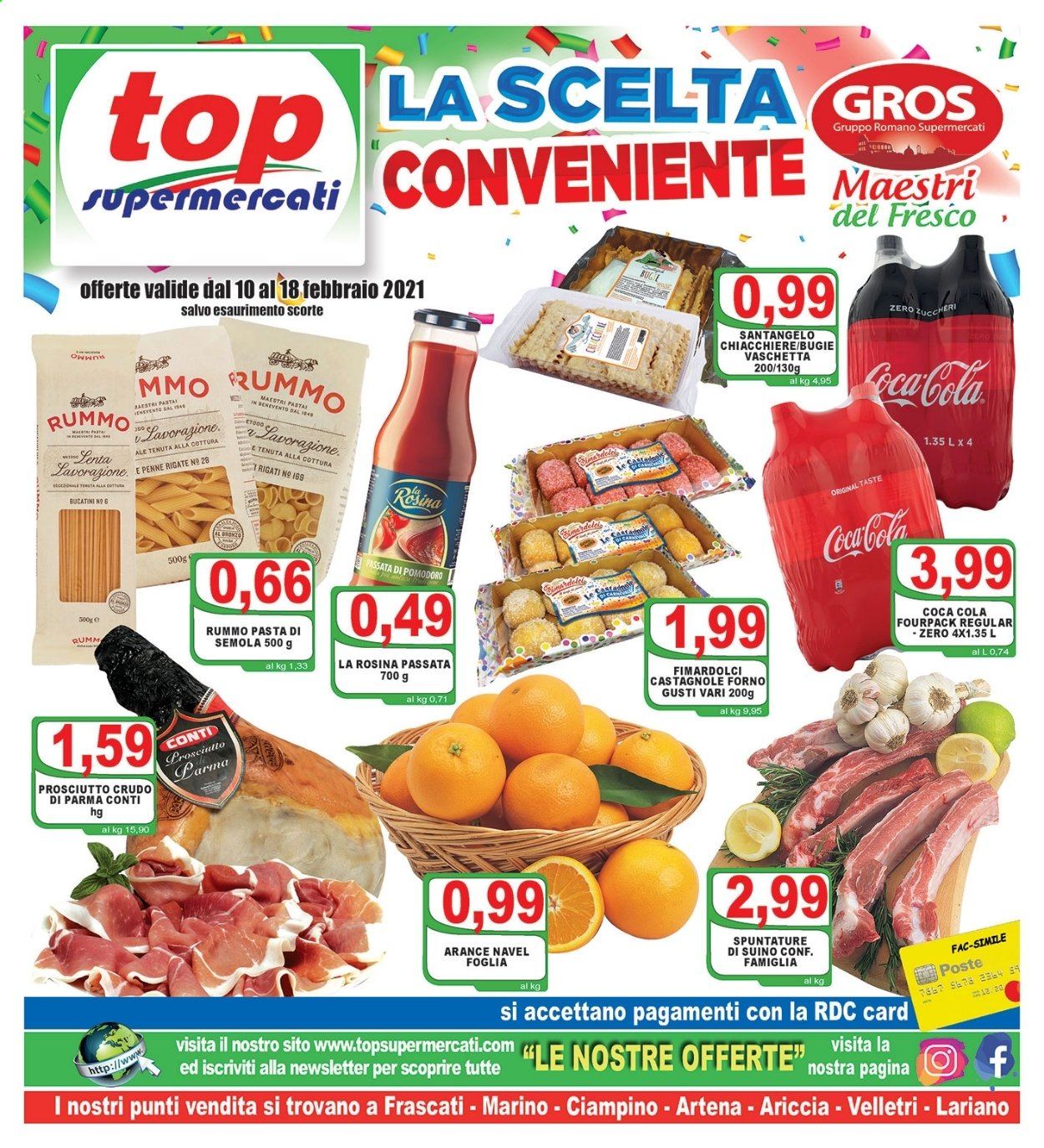 Volantino Top Supermercati - 10.2.2021 - 18.2.2021.