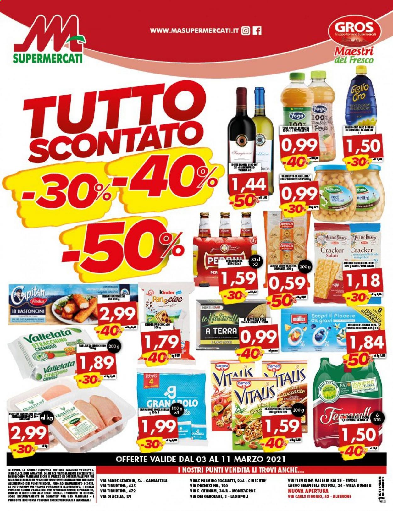 Volantino M.A. Supermercati - 3.3.2021 - 11.3.2021.