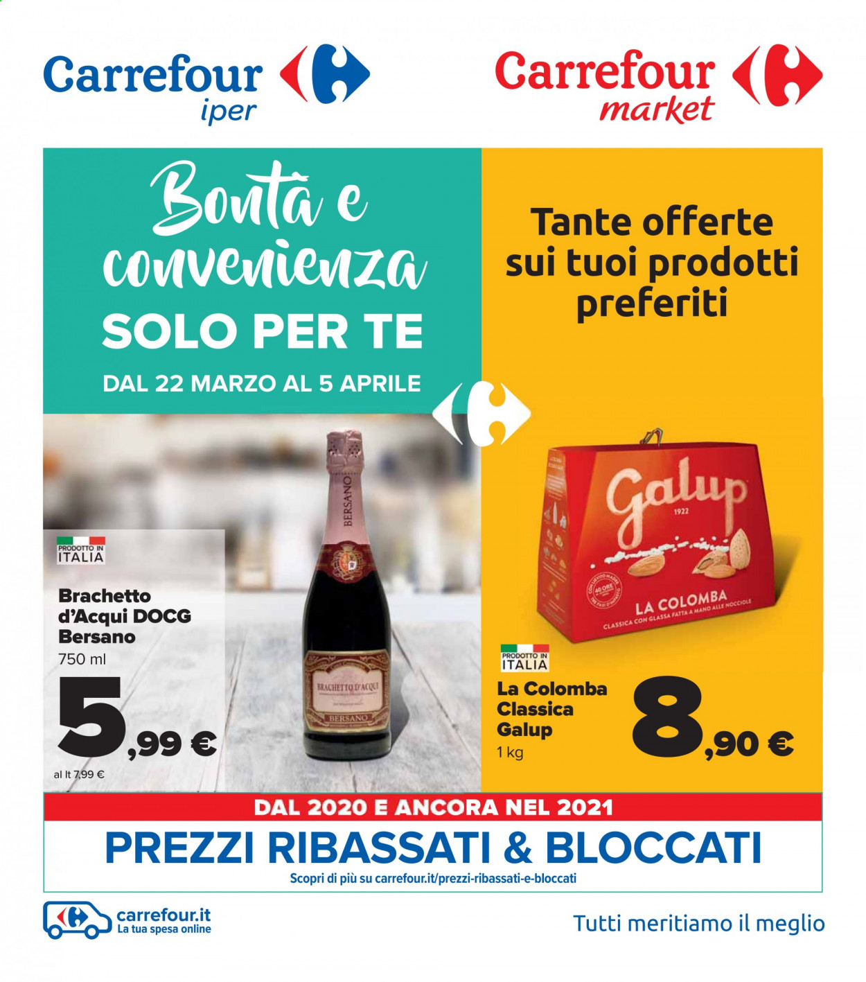 Volantino Carrefour - 22.3.2021 - 5.4.2021.