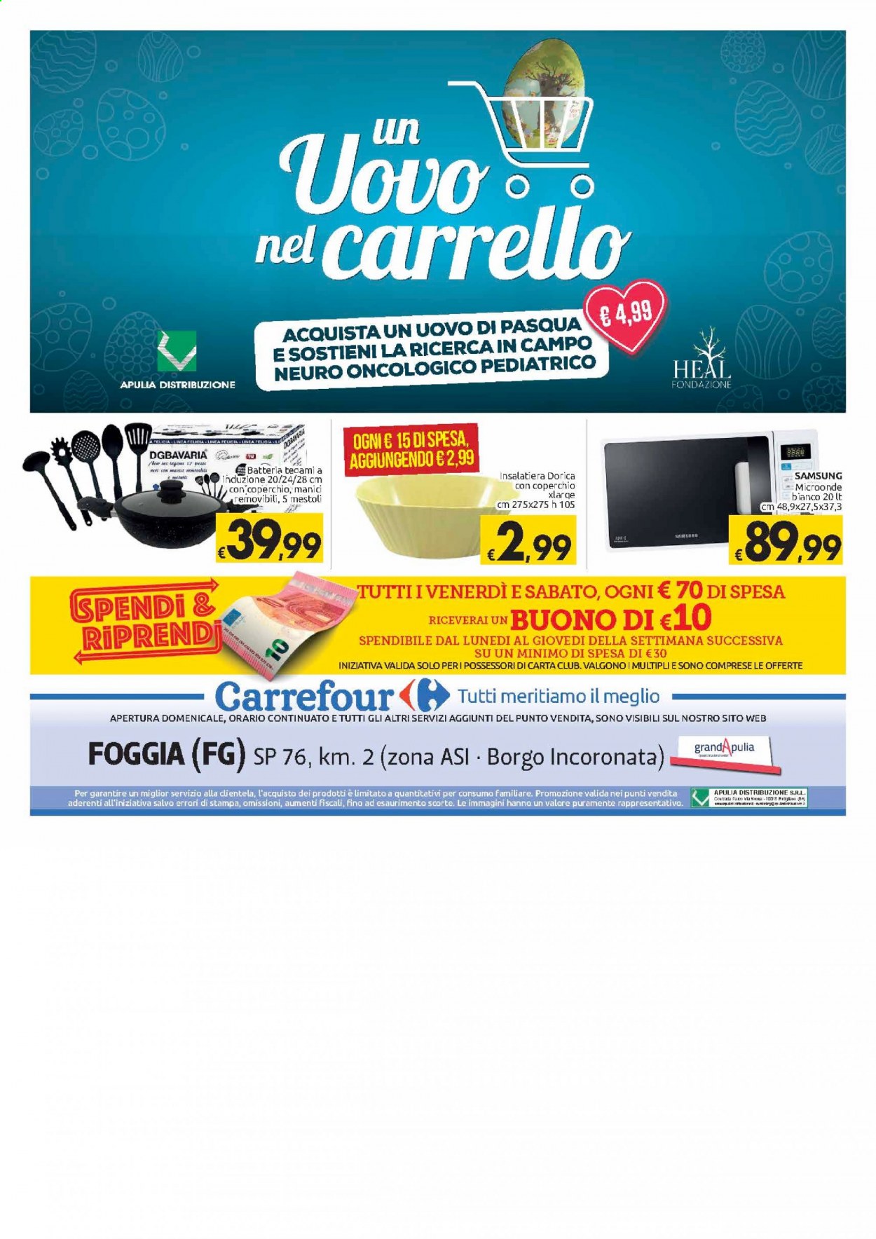 Volantino Carrefour - 30.3.2021 - 11.4.2021.