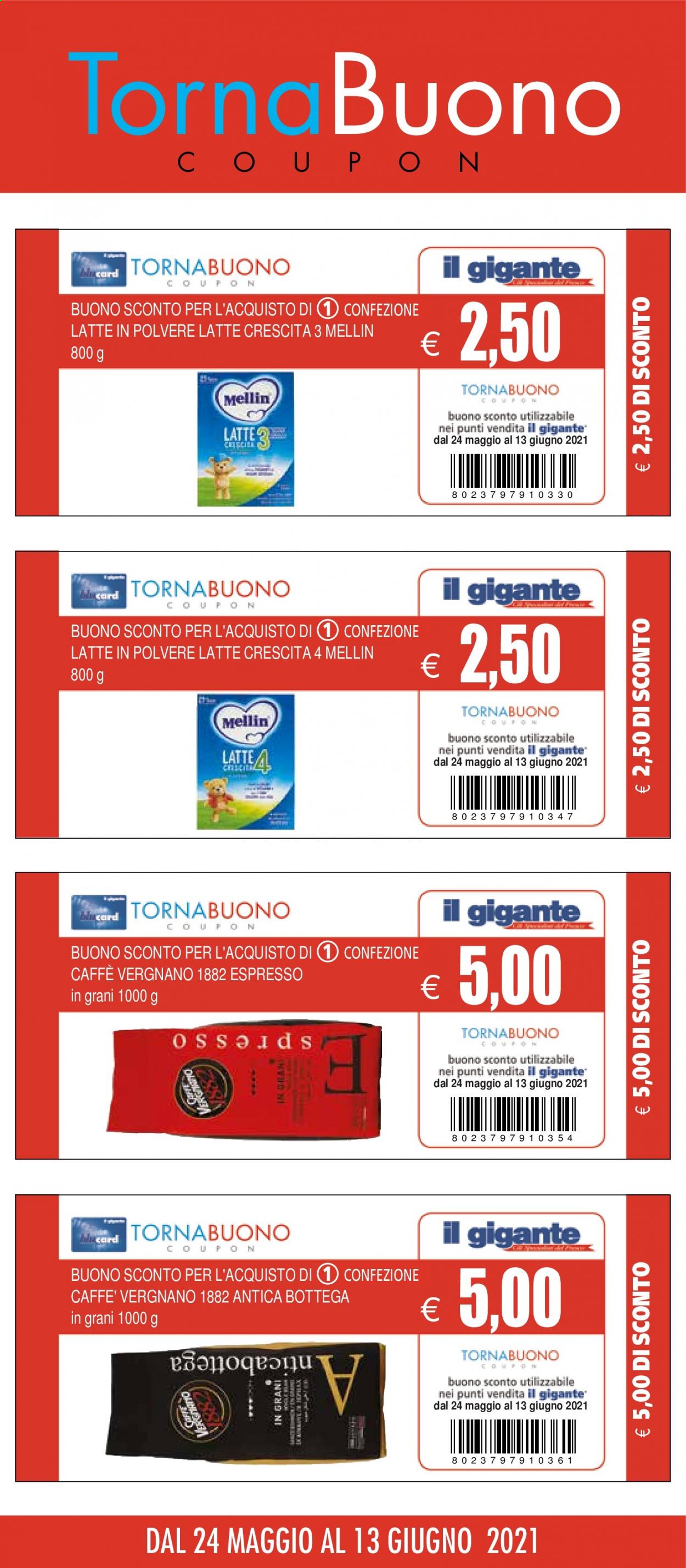 Volantino Il Gigante - 24.5.2021 - 13.6.2021.