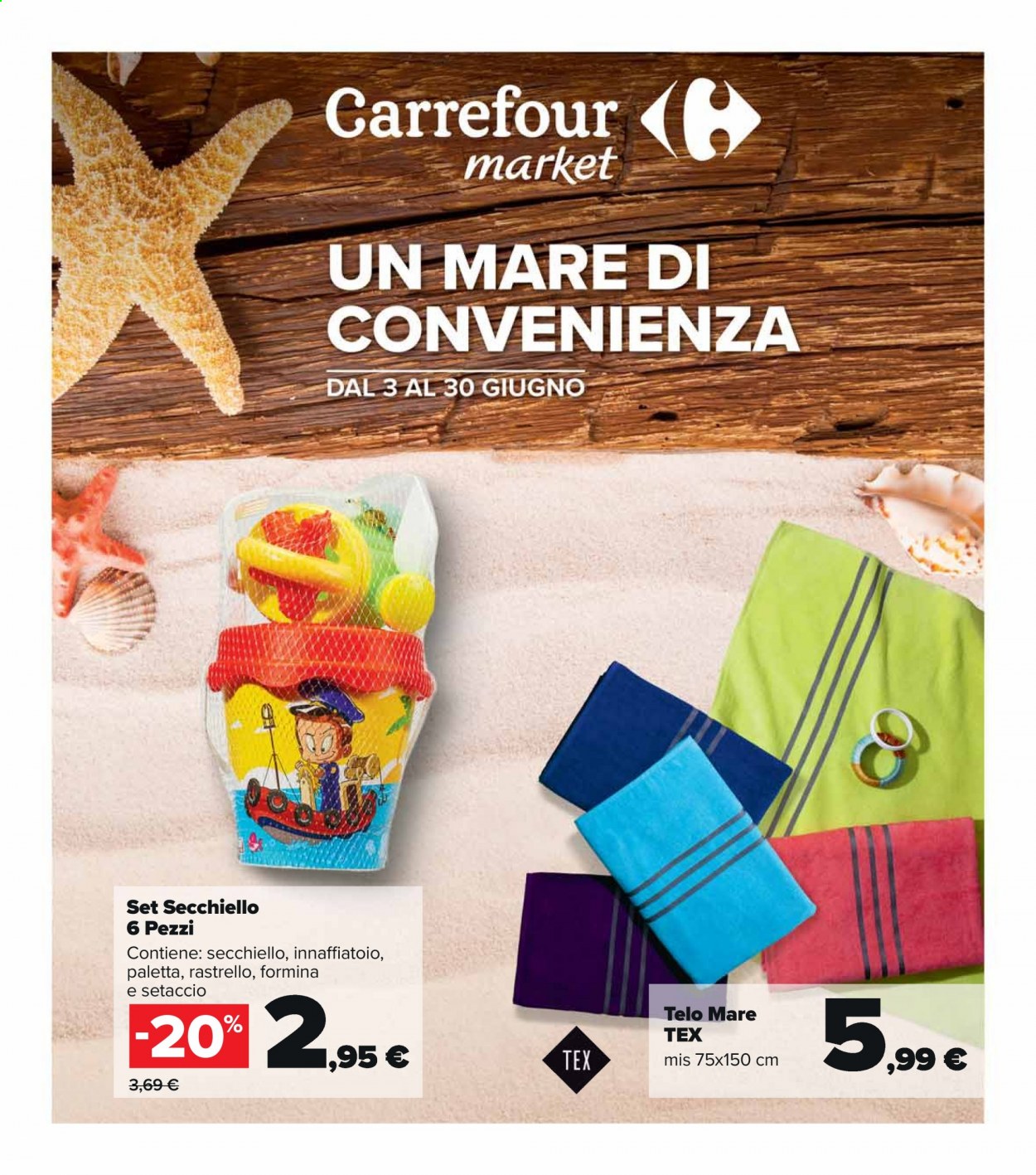 Volantino Carrefour - 3.6.2021 - 30.6.2021.