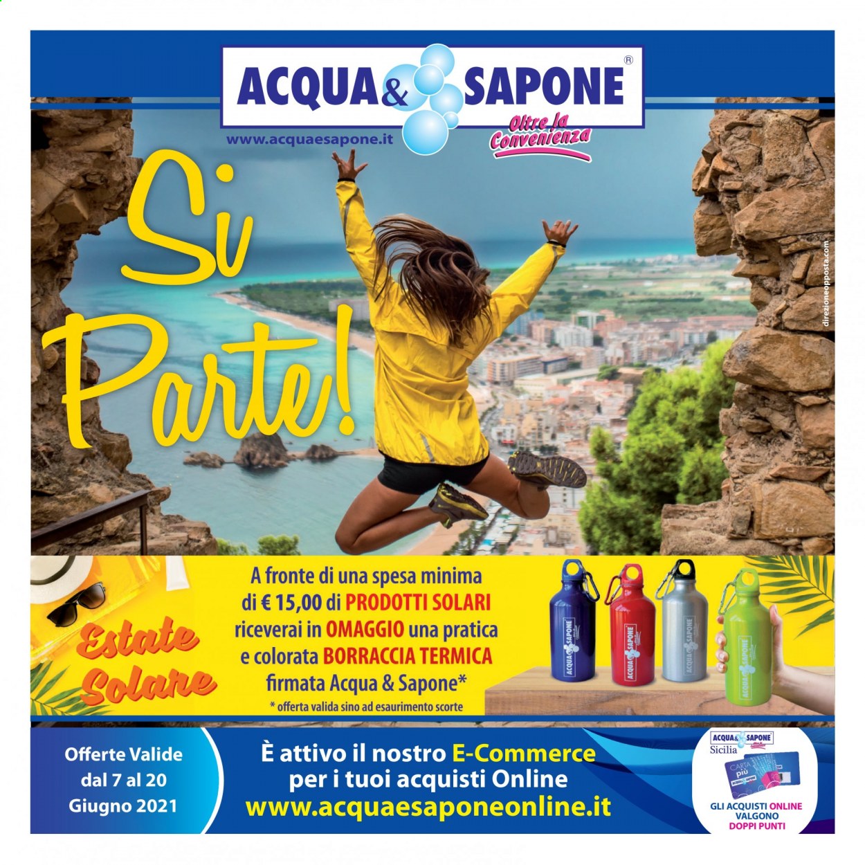 Volantino Acqua & Sapone - 7.6.2021 - 20.6.2021.