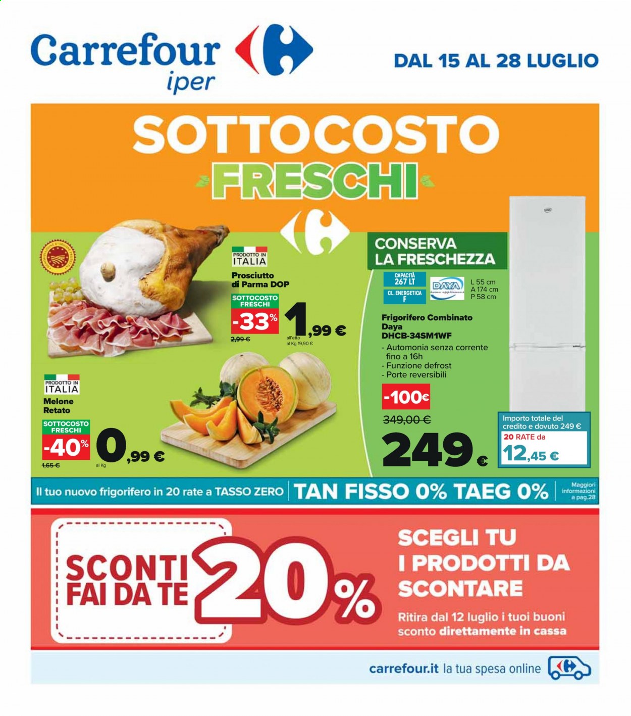 Volantino Carrefour - 15.7.2021 - 28.7.2021.