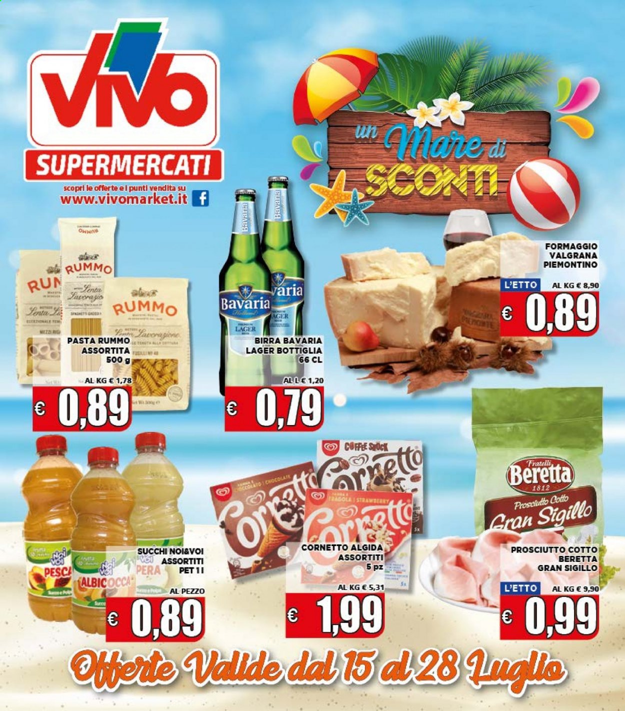 Volantino Supermercati VIVO - 15.7.2021 - 28.7.2021.