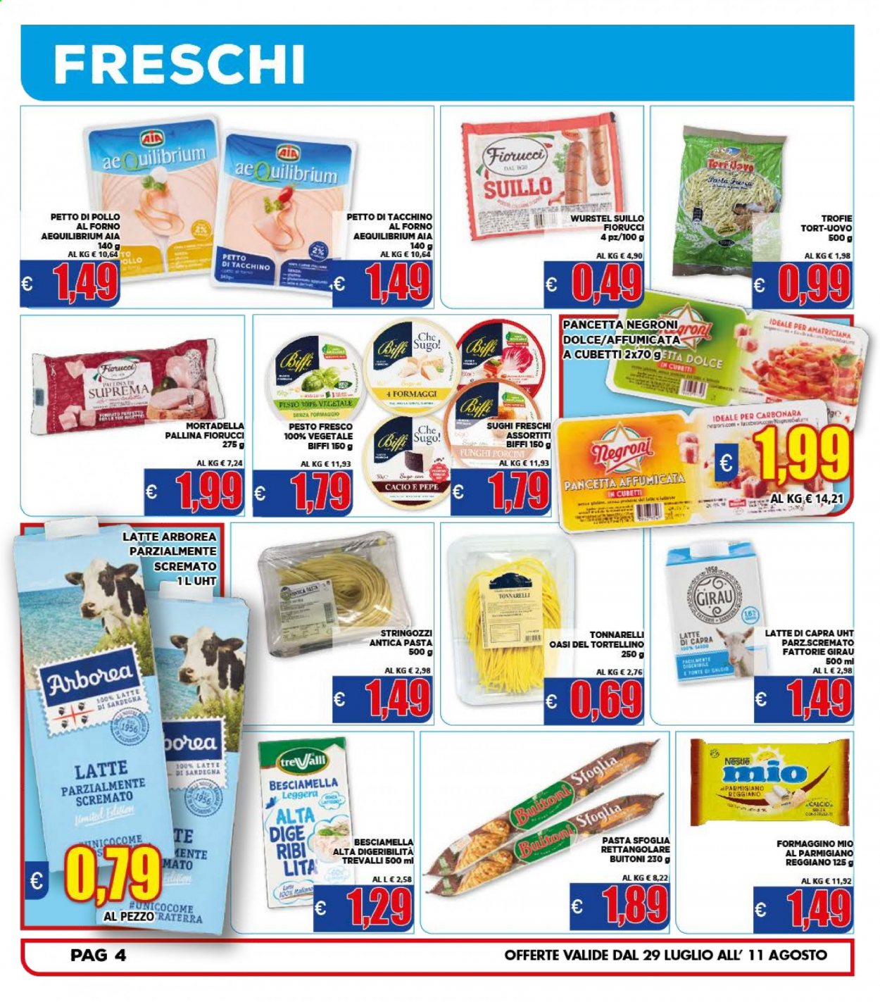 Volantino Supermercati VIVO - 29.7.2021 - 11.8.2021.
