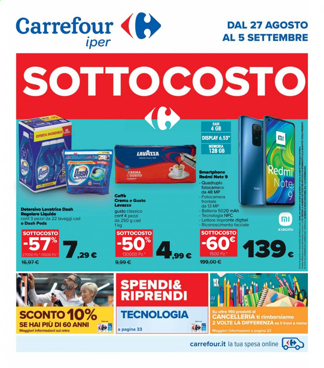 Volantino Carrefour - 27.8.2021 - 5.9.2021.