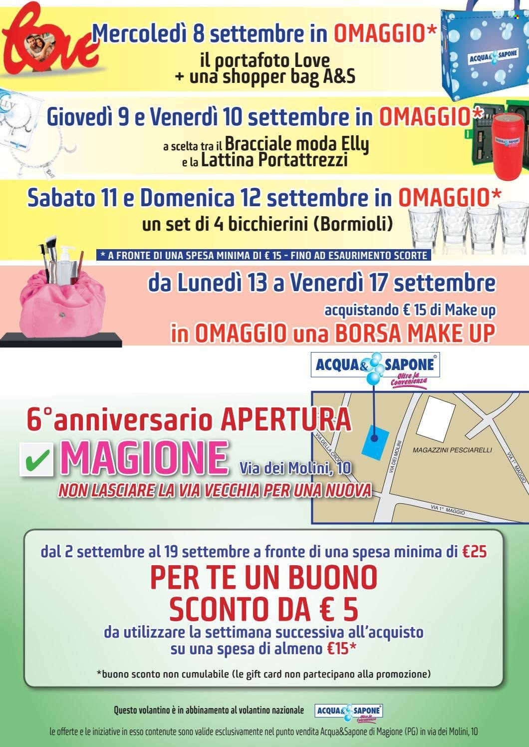 Volantino Acqua & Sapone - 8.9.2021 - 19.9.2021.