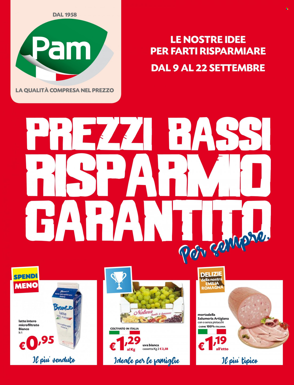 Volantino Pam Panorama - 9.9.2021 - 22.9.2021.