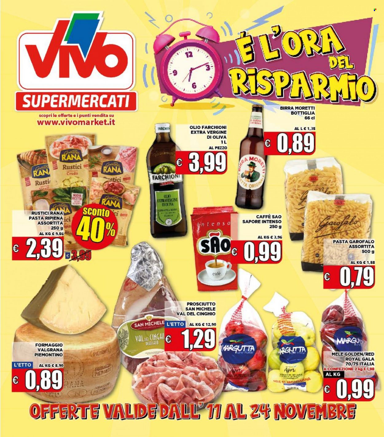 Volantino Supermercati VIVO - 11.11.2021 - 24.11.2021.