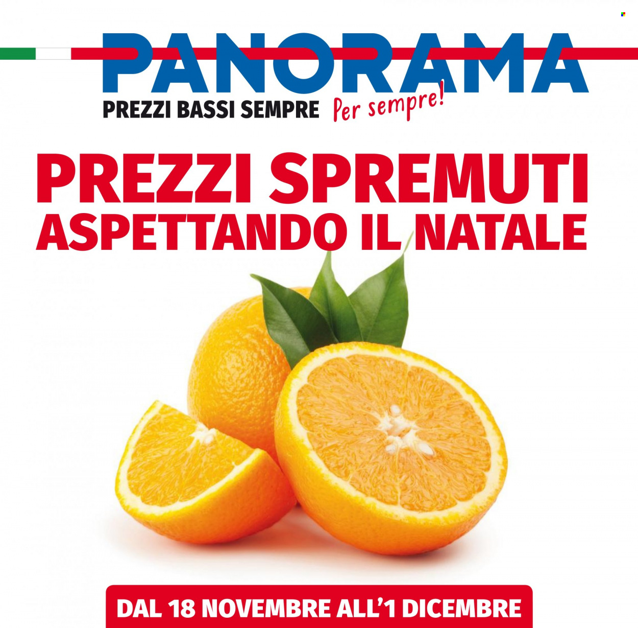 Volantino Panorama - 18.11.2021 - 1.12.2021.