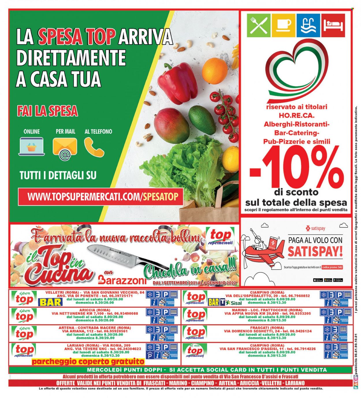 Volantino Top Supermercati - 24.11.2021 - 2.12.2021.