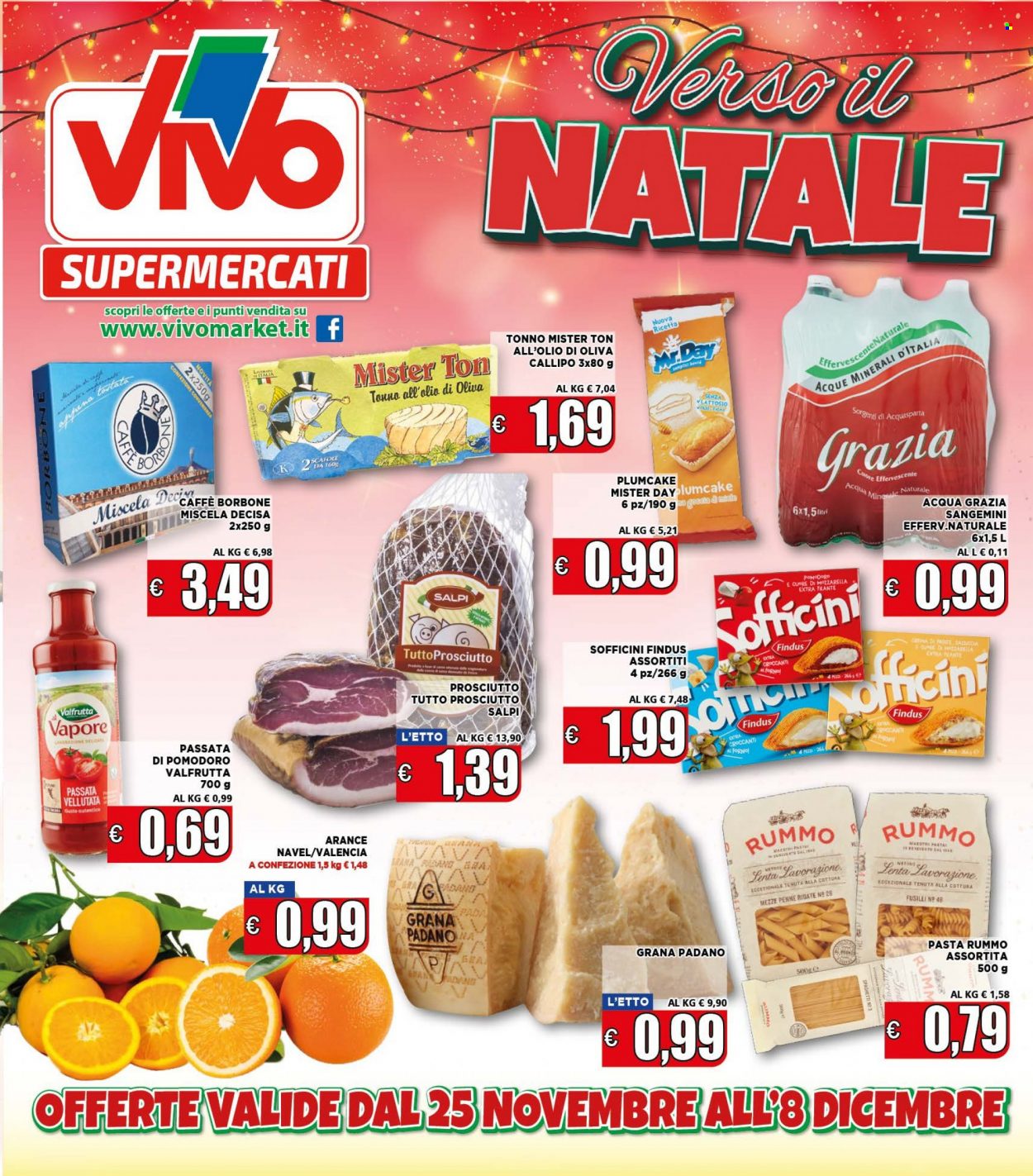 Volantino Supermercati VIVO - 25.11.2021 - 8.12.2021.
