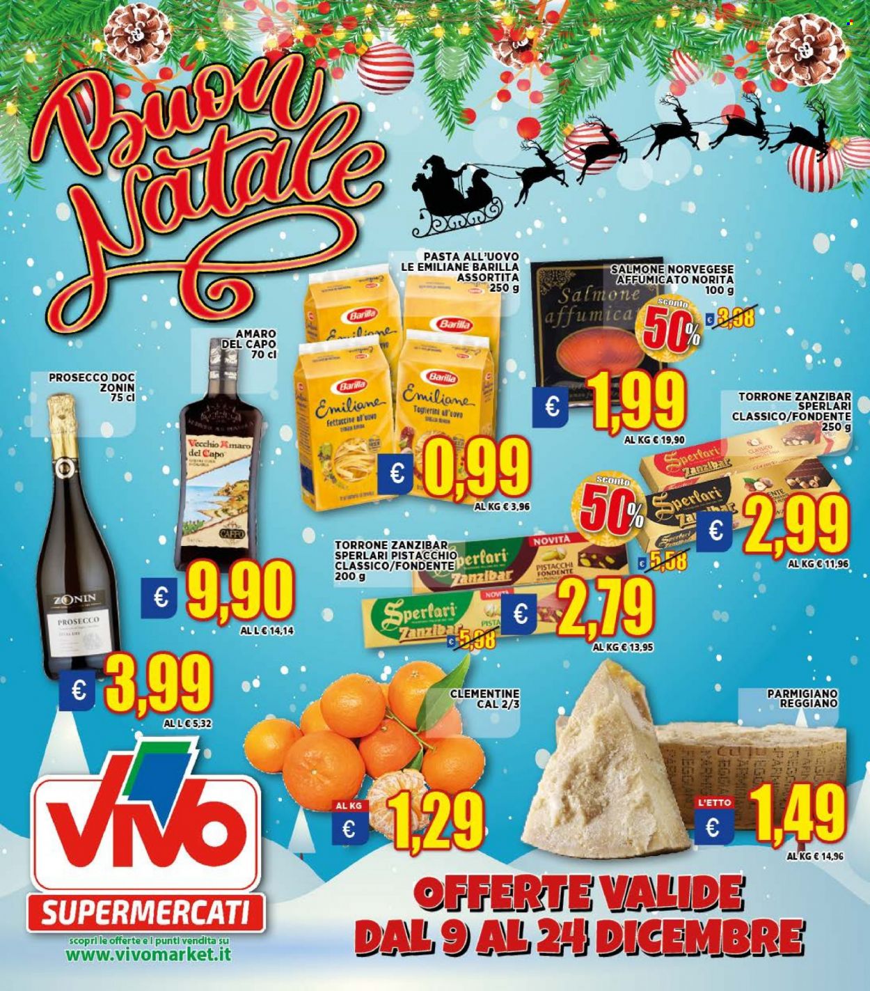 Volantino Supermercati VIVO - 9.12.2021 - 24.12.2021.