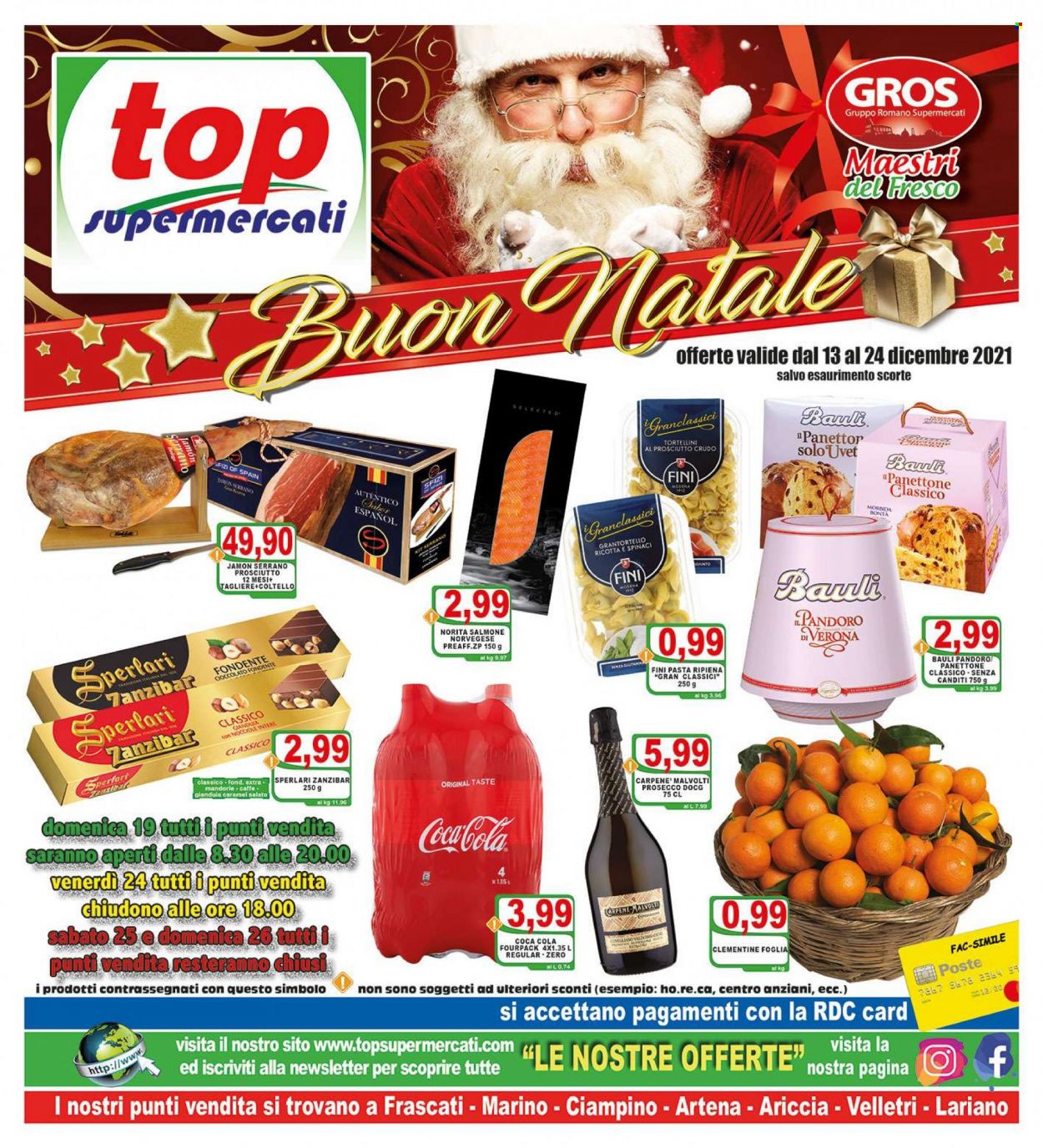 Volantino Top Supermercati - 13.12.2021 - 24.12.2021.