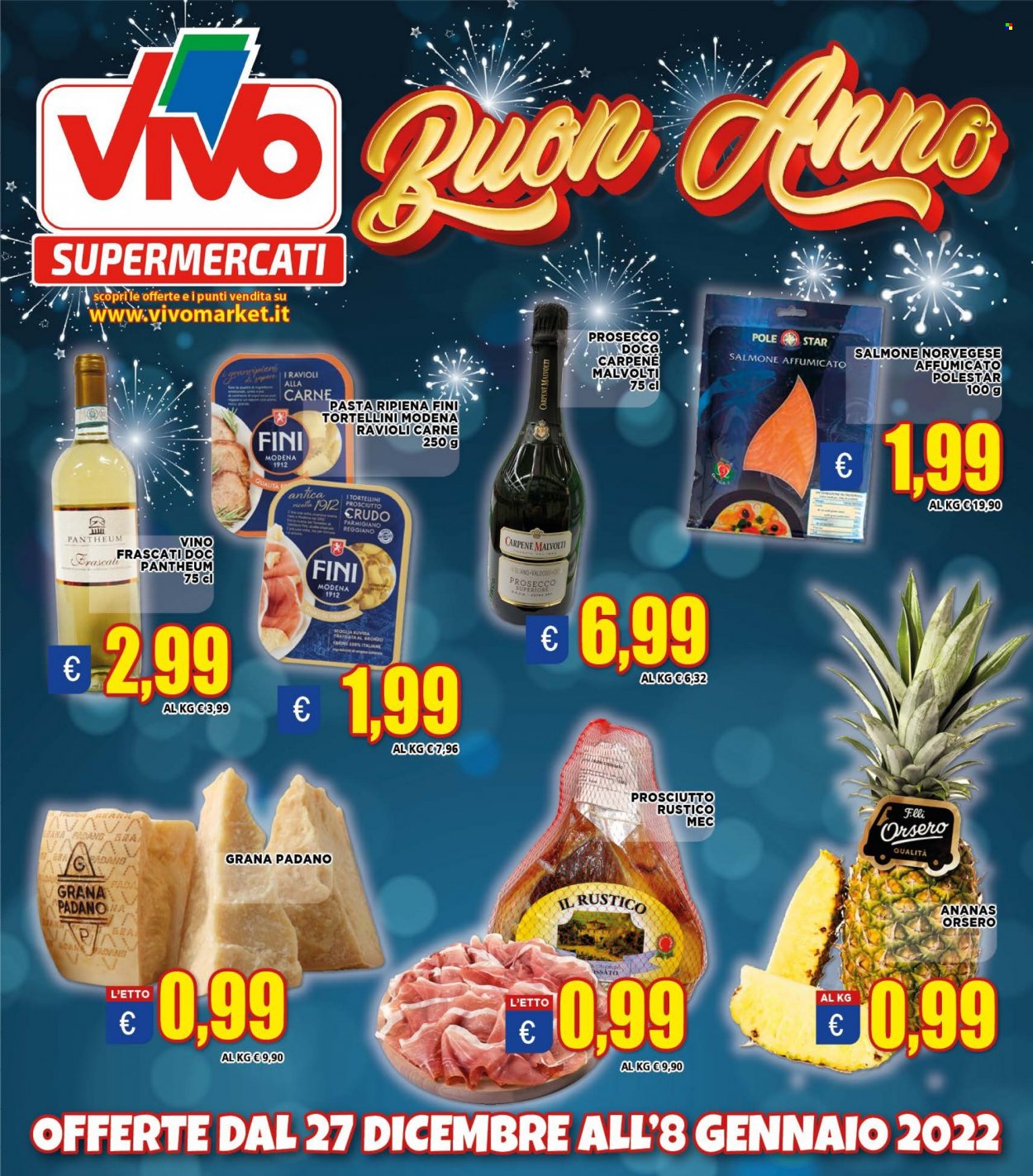 Volantino Supermercati VIVO - 27.12.2021 - 8.1.2022.