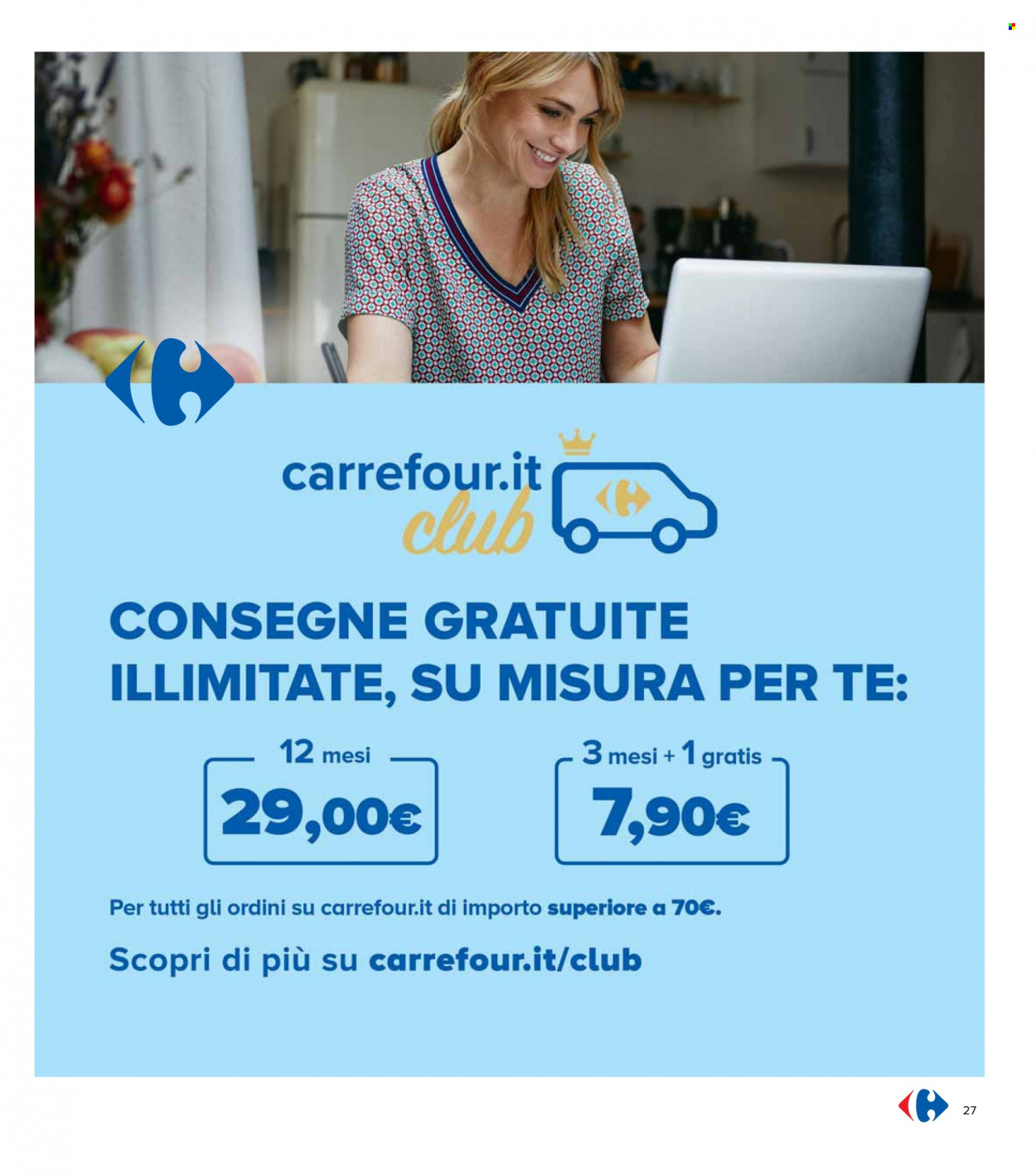Volantino Carrefour - 7.1.2022 - 16.1.2022. Pagina 27.