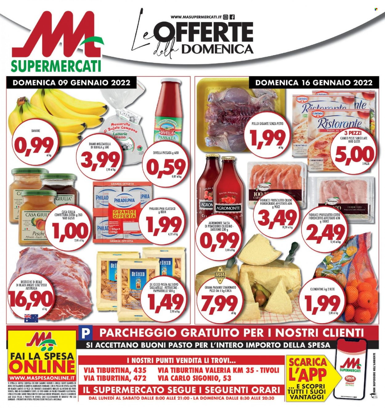 Volantino M.A. Supermercati - 7.1.2022 - 18.1.2022. Pagina 16.