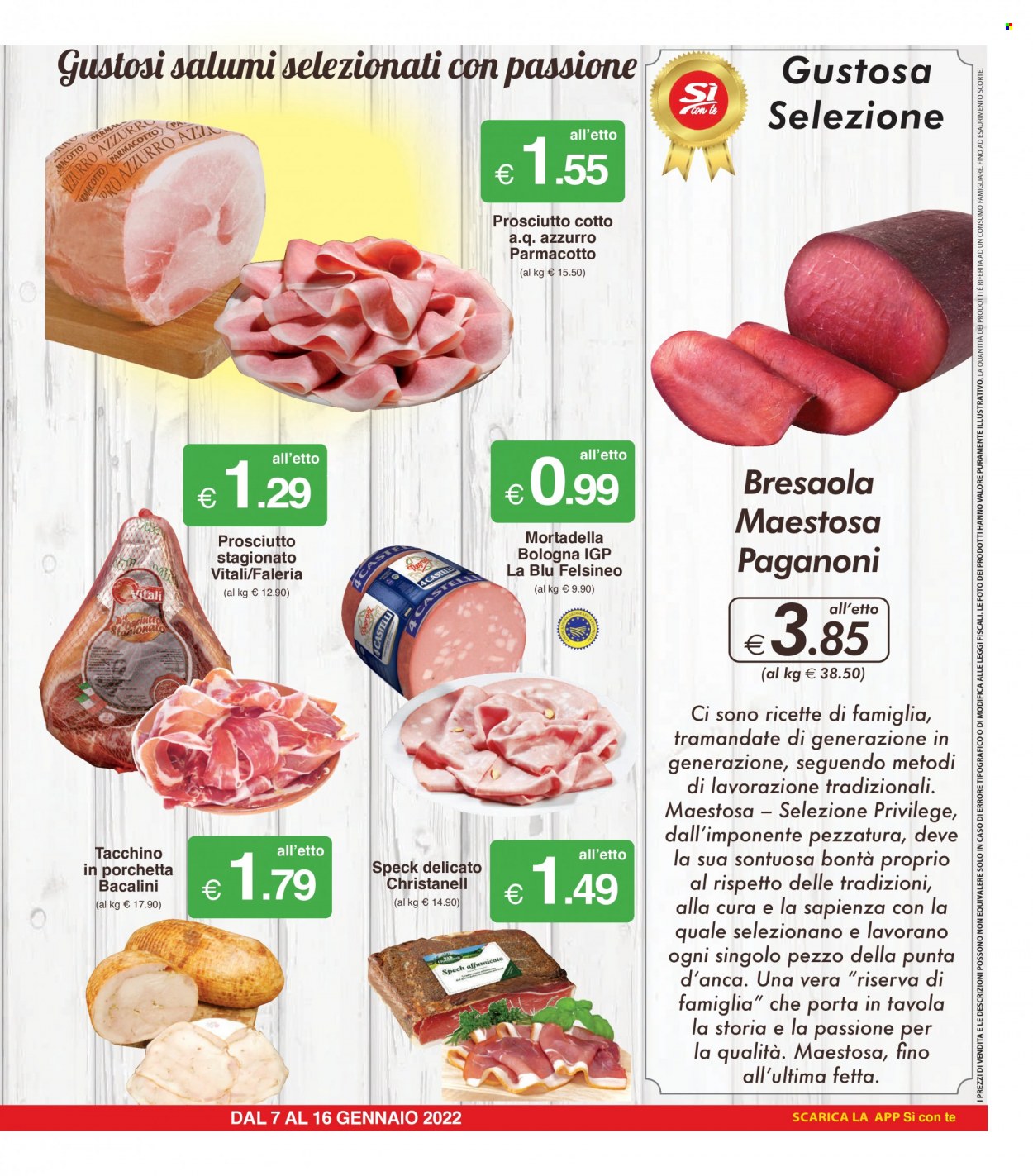 Volantino Si con te Supermercati - 7.1.2022 - 16.1.2022. Pagina 9.