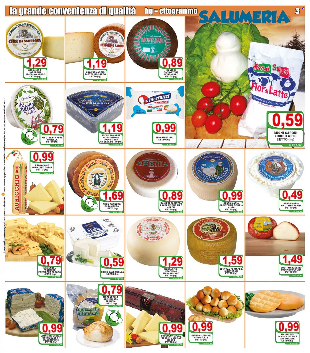 Volantino Top Supermercati - 7.1.2022 - 18.1.2022. Pagina 3.