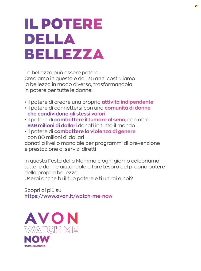 Volantino Avon - 1.5.2022 - 31.5.2022.