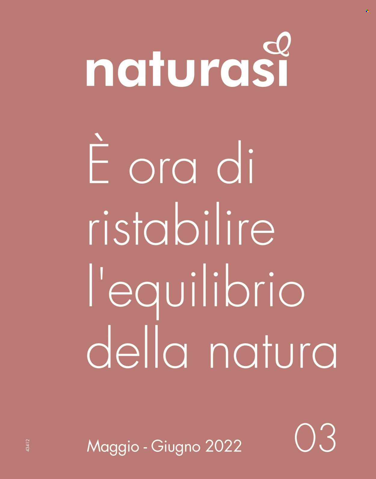 Volantino Natura Sì - 1.5.2022 - 30.6.2022.