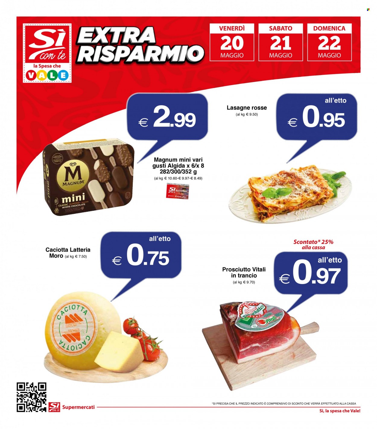 Volantino Si con te Supermercati - 12.5.2022 - 25.5.2022.