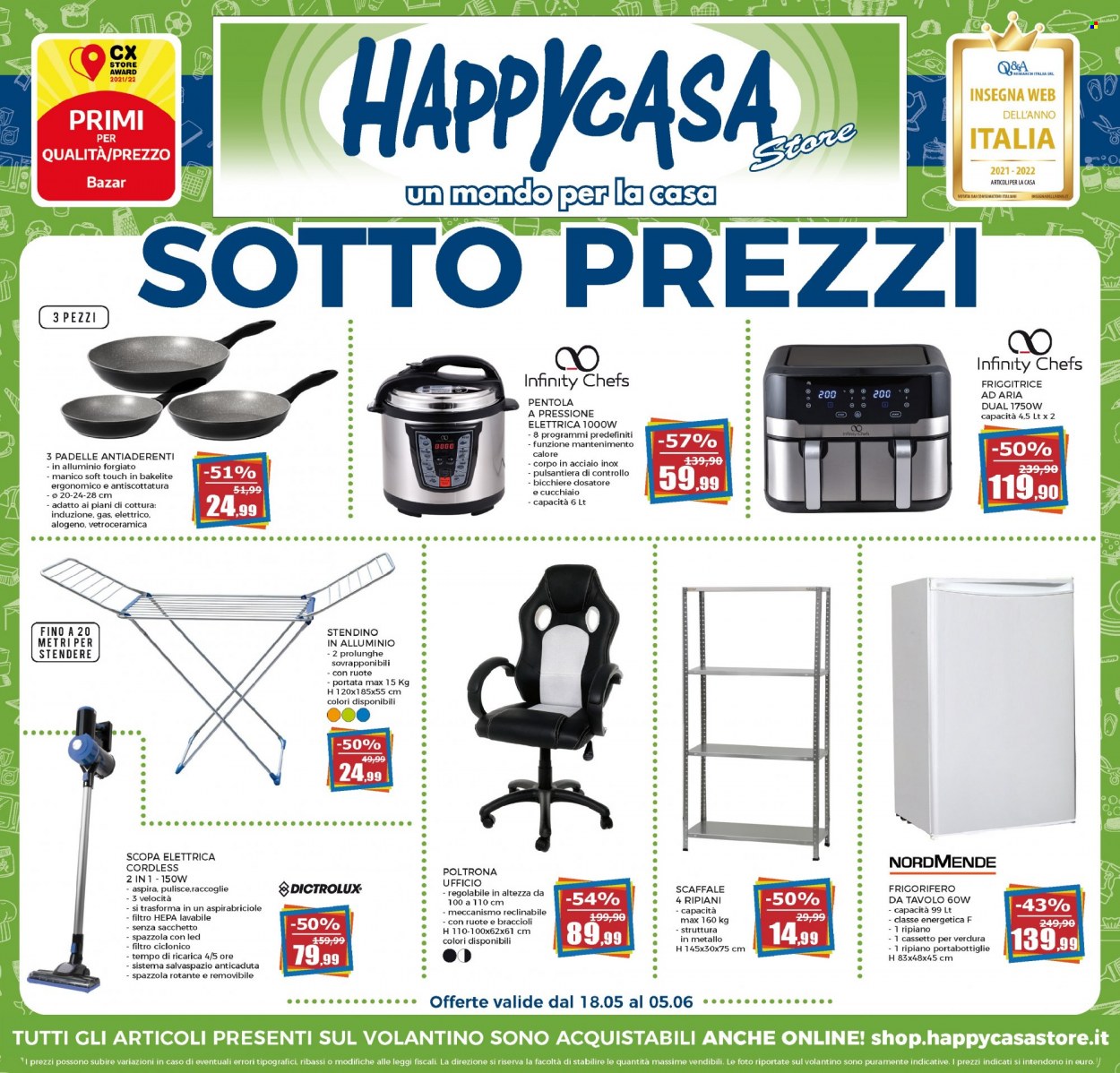 Volantino Happy Casa Store - 18.5.2022 - 5.6.2022.