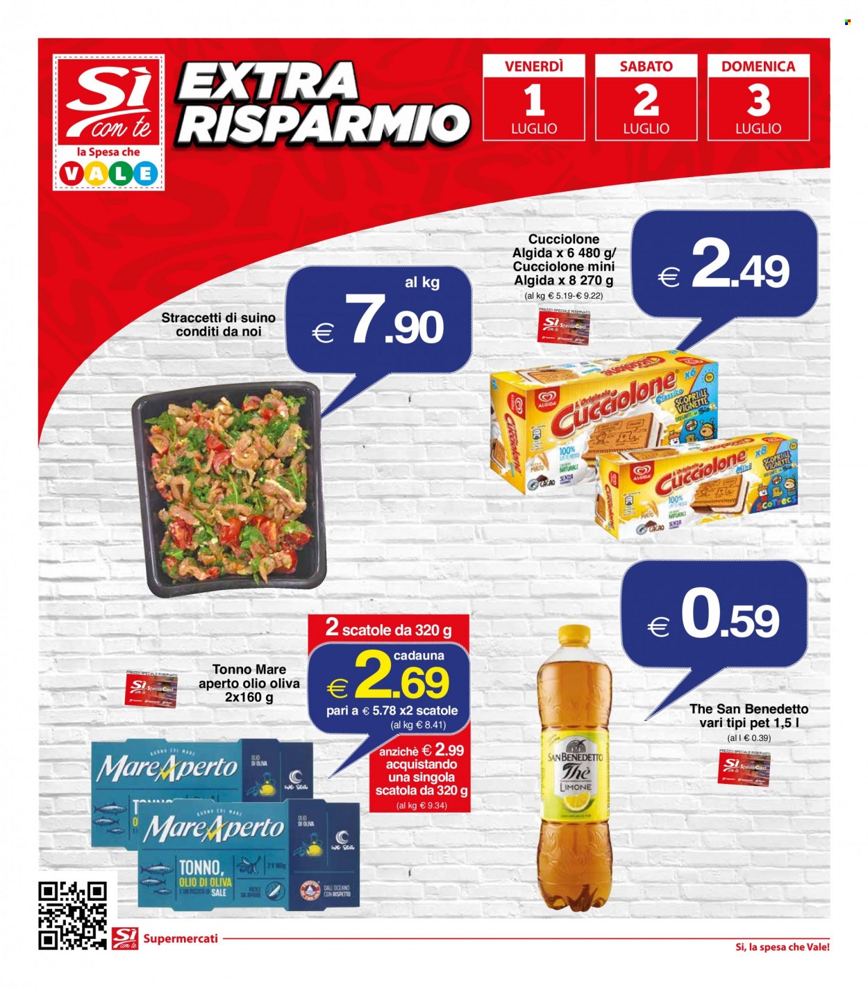 Volantino Si con te Supermercati - 23.6.2022 - 6.7.2022.