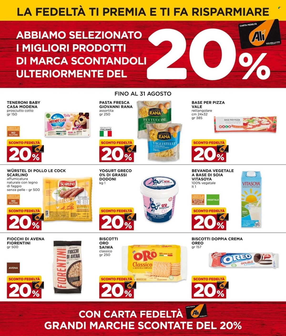 Volantino Alì Supermercati - 1.7.2022 - 31.8.2022.