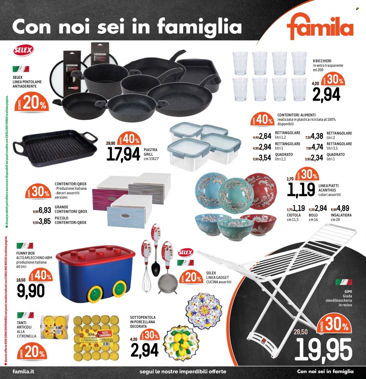 Volantino Famila - 4.8.2022 - 17.8.2022.