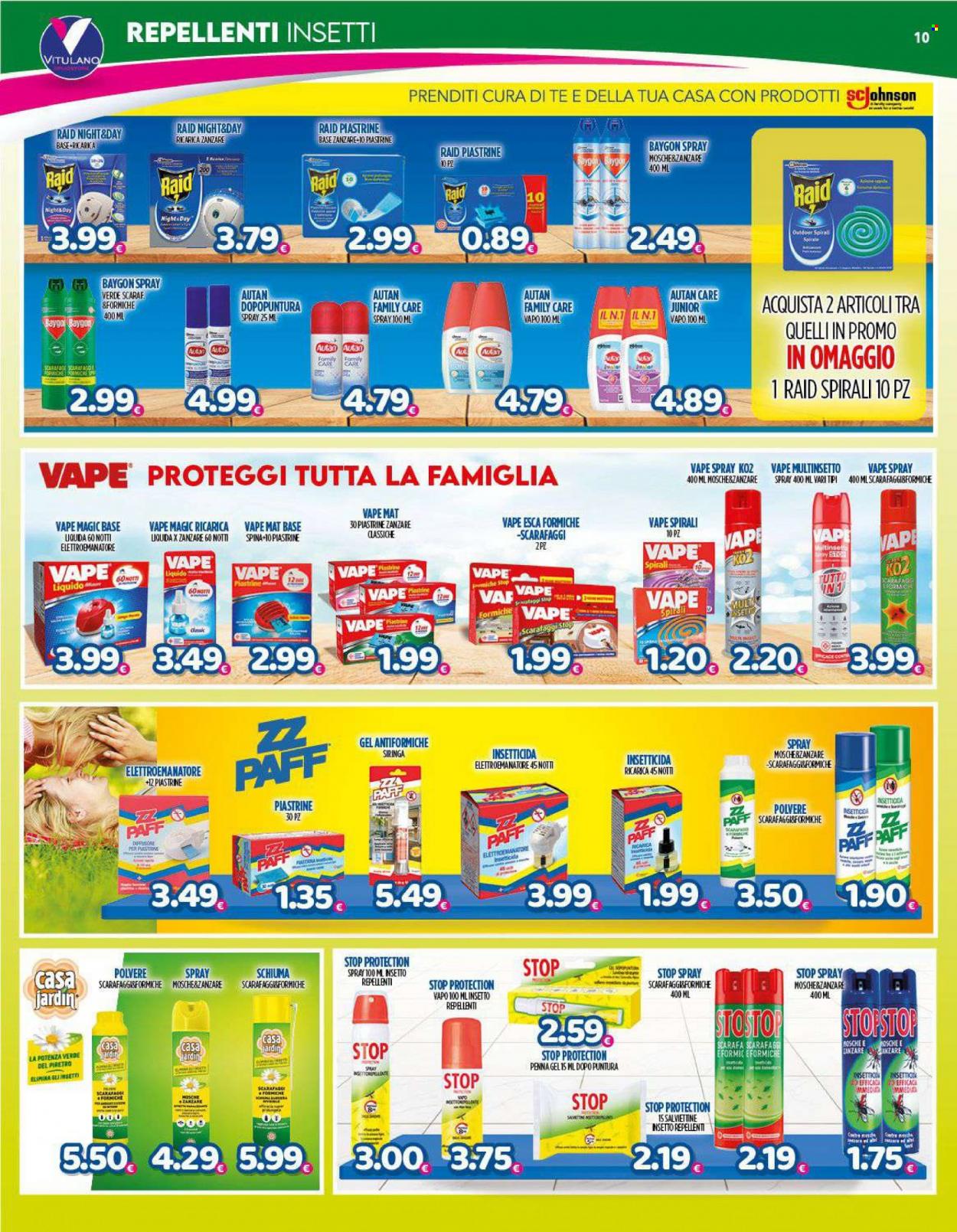 Volantino Vitulano Drugstore - 10.8.2022 - 23.8.2022.