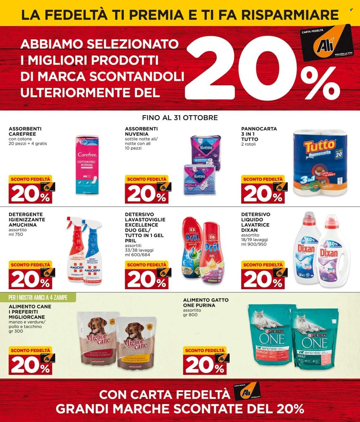 Volantino Alì Supermercati - 1.9.2022 - 31.10.2022.