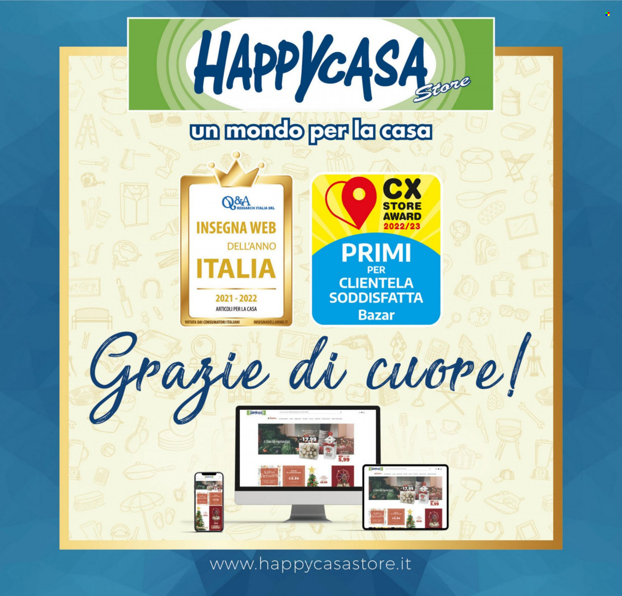 Volantino Happy Casa Store - 21.9.2022 - 6.10.2022.