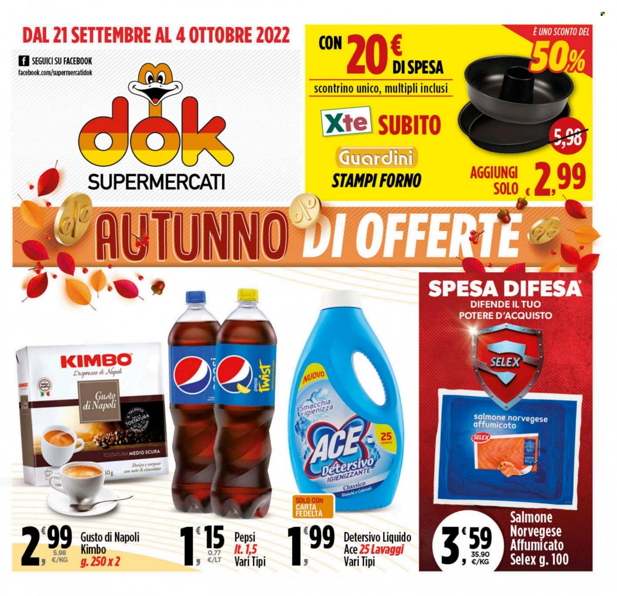 Volantino Supermercati Dok - 21.9.2022 - 4.10.2022.