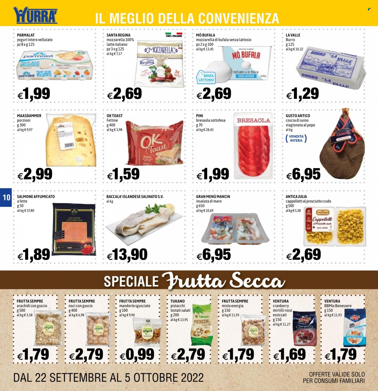 Volantino Hurrà Discount - 22.9.2022 - 5.10.2022.