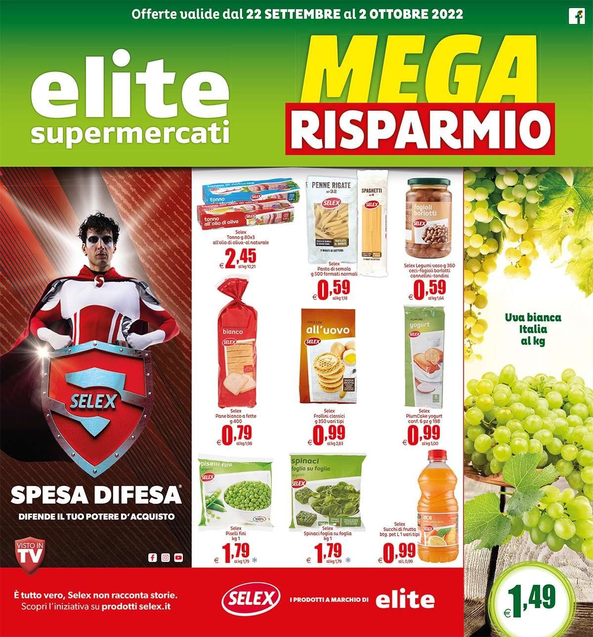 Volantino Elite Supermercati - 22.9.2022 - 2.10.2022.