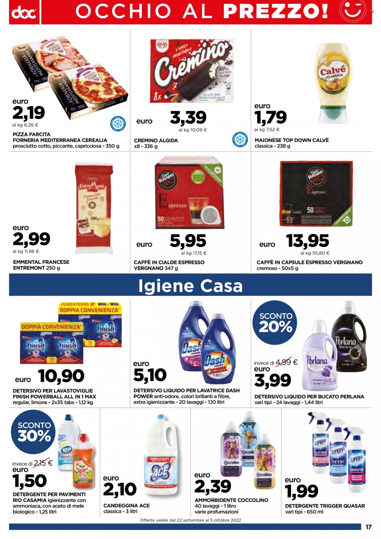 Volantino doc supermercati - 22.9.2022 - 5.10.2022.