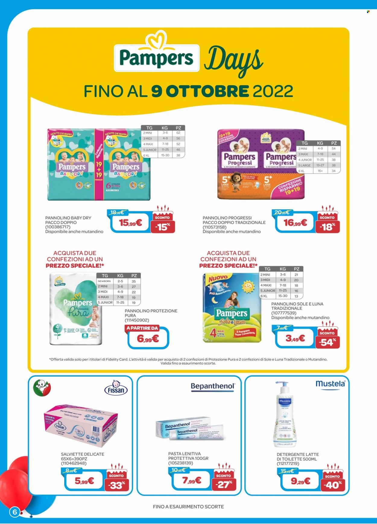 Volantino Bimbo Store - 29.9.2022 - 9.10.2022.