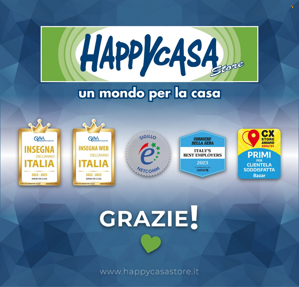 Volantino Happy Casa Store - 26.11.2022 - 31.12.2022.