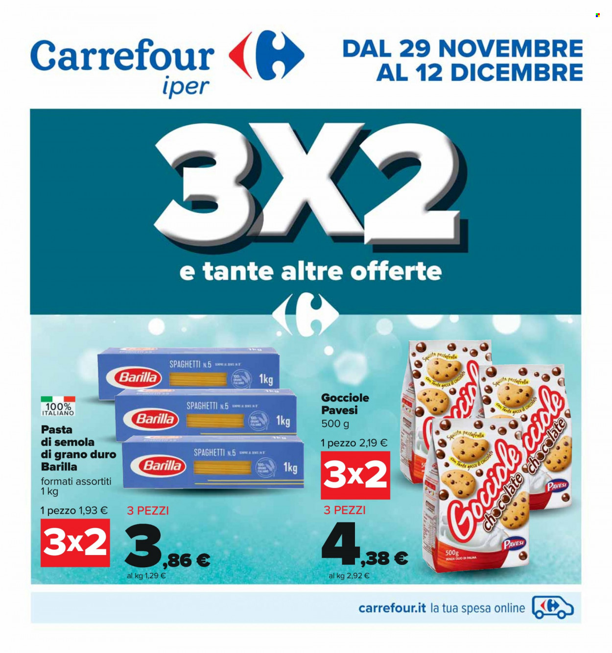 Volantino Carrefour - 29.11.2022 - 12.12.2022.