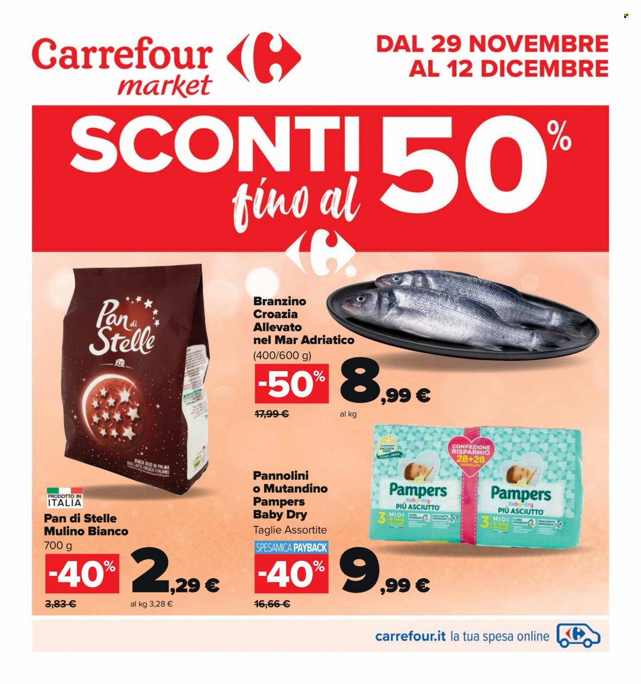 Volantino Carrefour - 29.11.2022 - 12.12.2022.